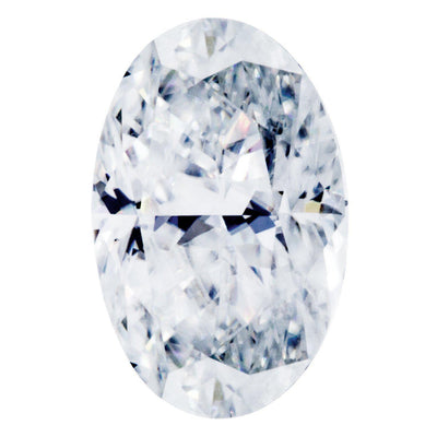 Skinny Cut Crushed Ice Oval First Crush FAB Moissanite Loose Stone-Fire & Brilliance Moissanite-Fire & Brilliance ®
