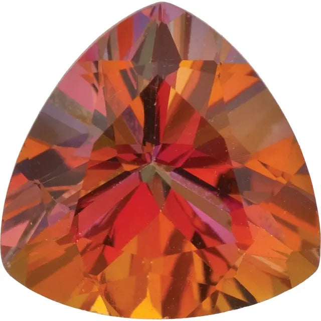Trillion Sunrise Mystic Topaz Natural Gemstones