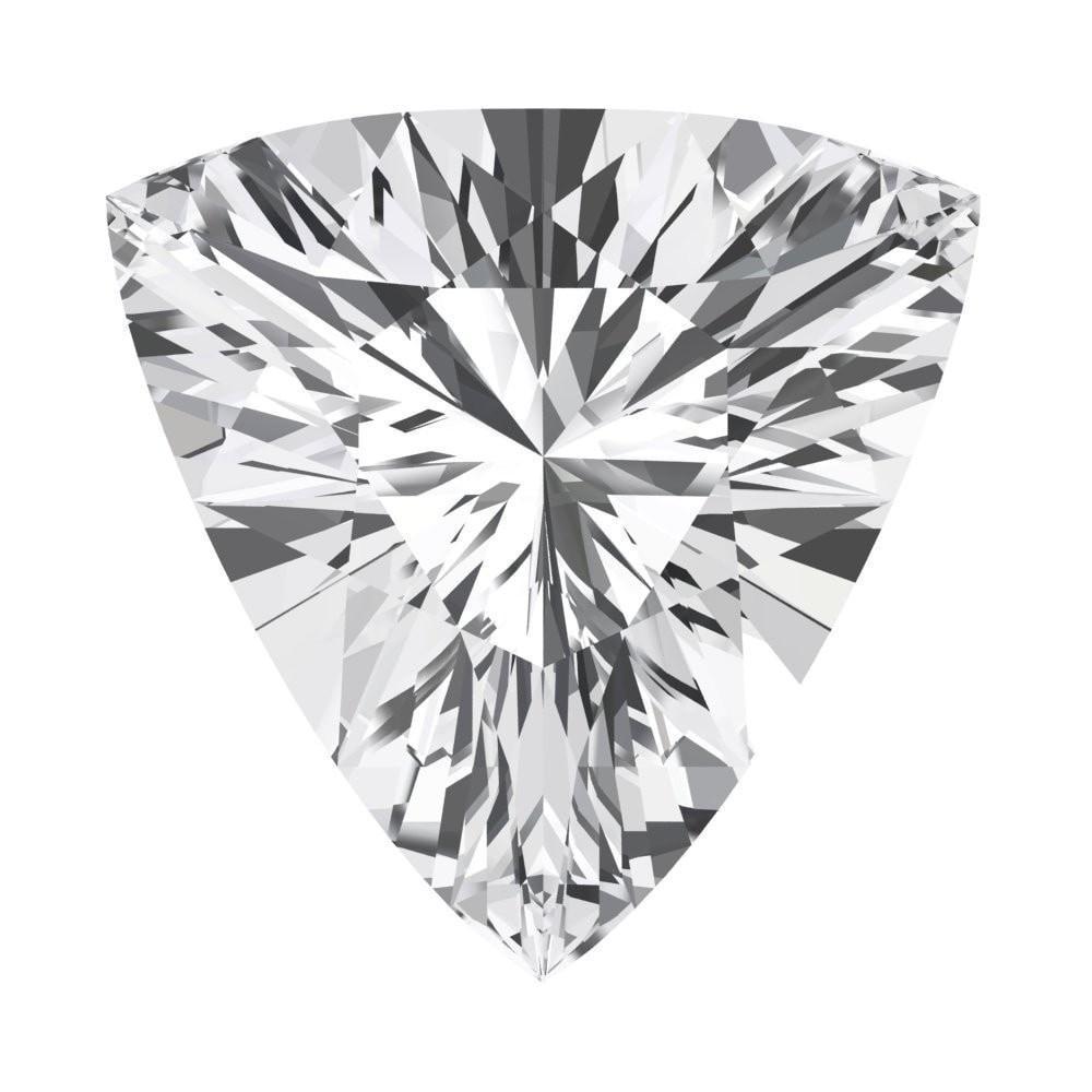 Trillion Chatham Lab-Grown White Sapphire Gems-Chatham Lab-Grown Gems-Fire & Brilliance ®
