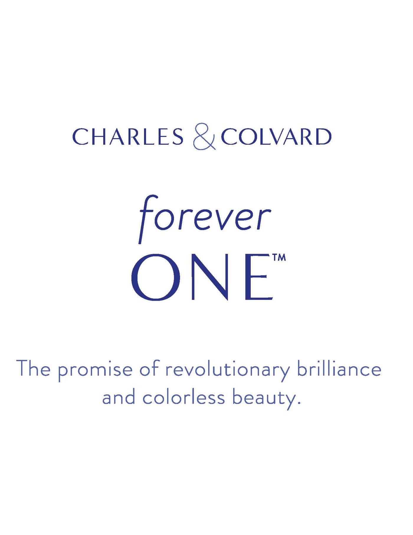 Certified Round Forever One Charles & Colvard Loose Moissanite Stone - 1.00 Carats - D Color - VVS1 Clarity-Certified Forever ONE Moissanite-Fire & Brilliance ®