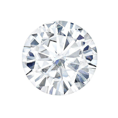 Certified Round Forever One Charles & Colvard Loose Moissanite Stone - 1.25 Carats - E Color - VVS1 Clarity-Certified Forever ONE Moissanite-Fire & Brilliance ®