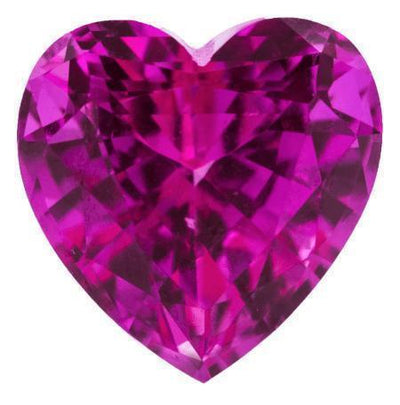 Chatham Lab-Grown Pink Sapphire Stone Size-FIRE & BRILLIANCE