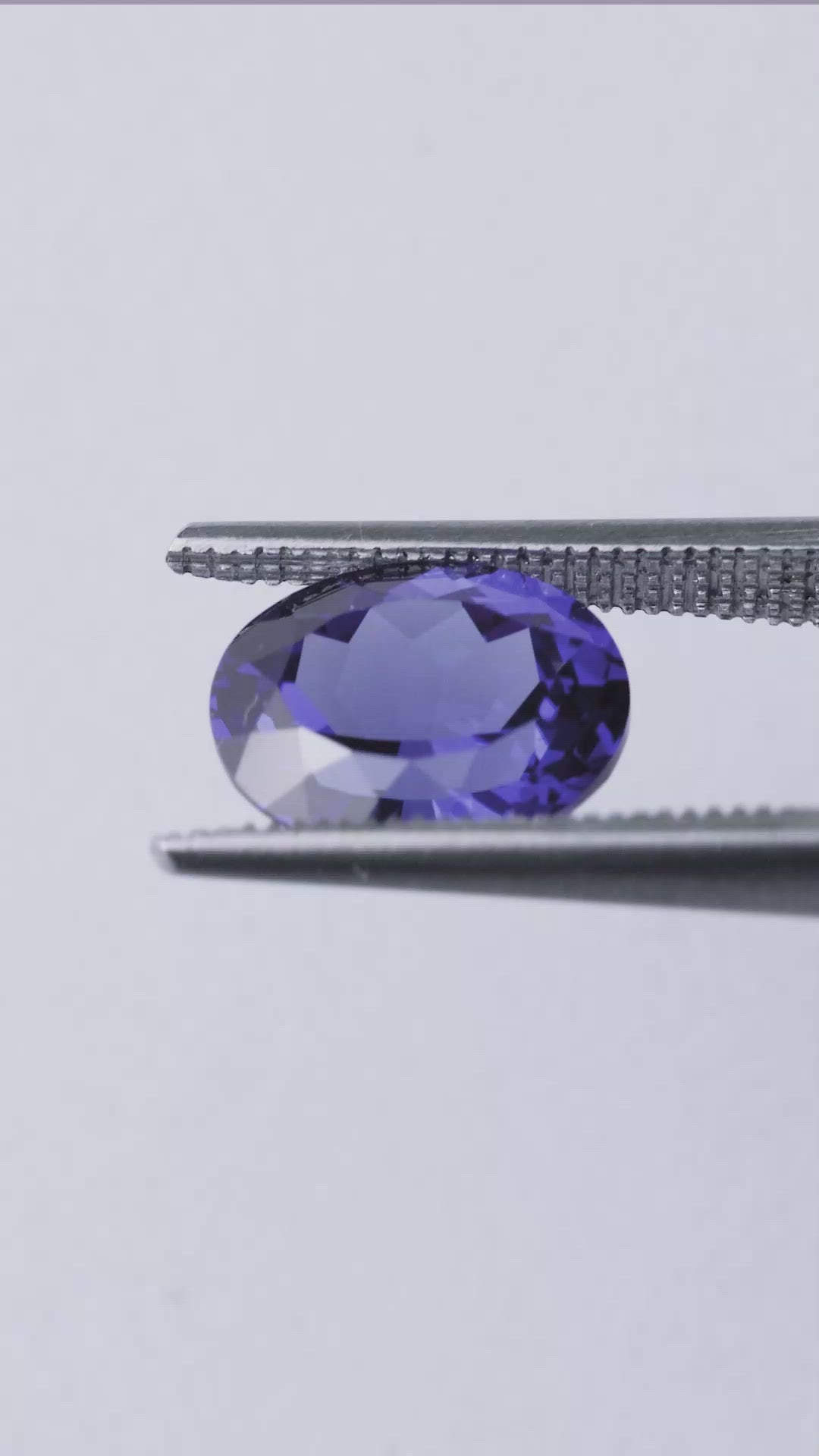 Oval FAB Lab-Grown Blue Sapphire Gems