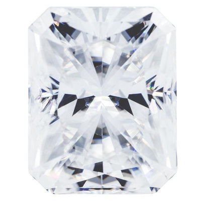 First Crush Moissanite - Crushed Ice Radiant Cut-OPTIONS_HIDDEN_PRODUCT-Fire & Brilliance ®